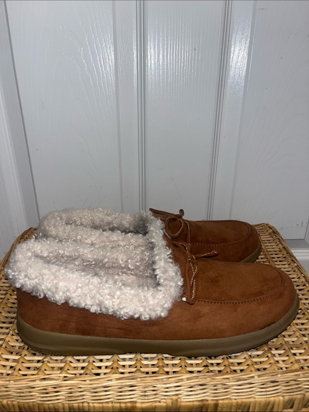 VIONIC Claribel slipper in Tan